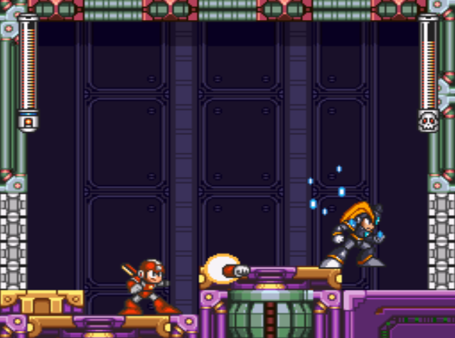 Mega Man 7 screenshot - Wily's Castle 1
